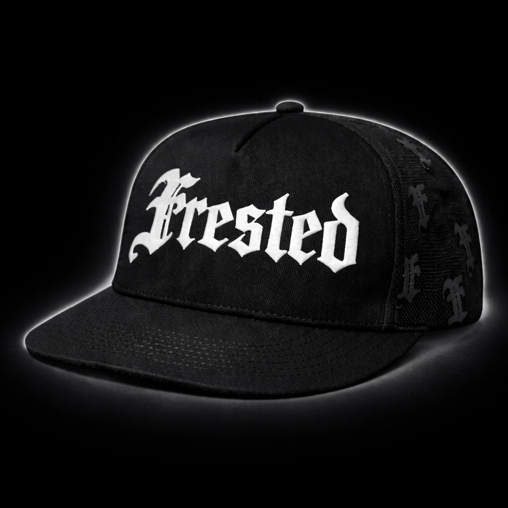 BLACK TRUCKER HAT